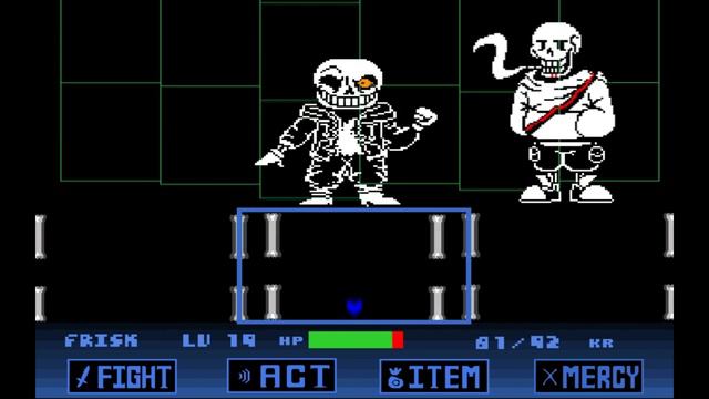 Distrust  Sans Fight | Бой с неверующим Сансом