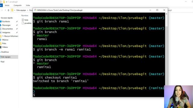 ?GIT: TODO LO QUE TENÉS QUE SABER SOBRE BRANCHES (RAMAS) ? 2021 ? | Introducción a GIT y GITHUB #6 смотреть онлайн