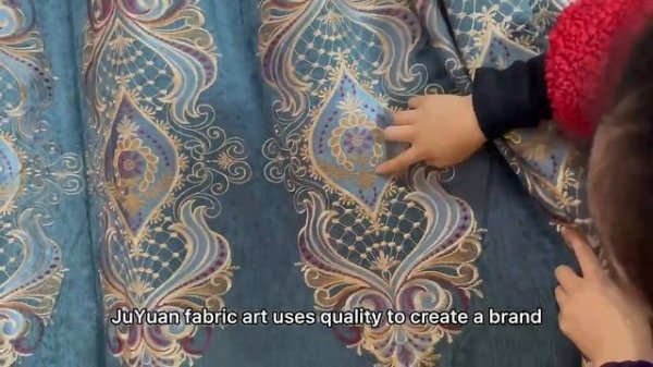 embroidery curtain