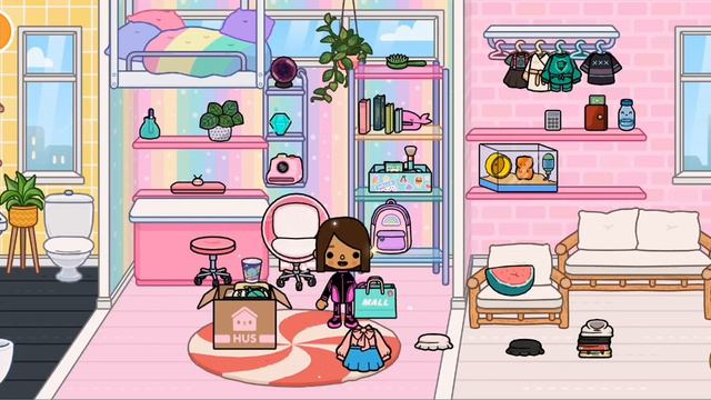 Открываем посылку из Китая ?! в тока бока/toca boca АЛИСА ЕДИНОРОГ смотреть онлайн