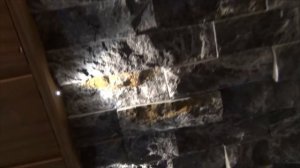 Отделка бани/сауны.часть2(камень-вагонка)