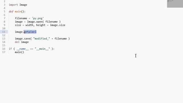 Python [PIL Image] 17 PutPixel смотреть онлайн