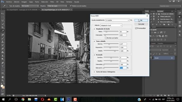 Efecto Cinematográfico - Photoshop смотреть онлайн