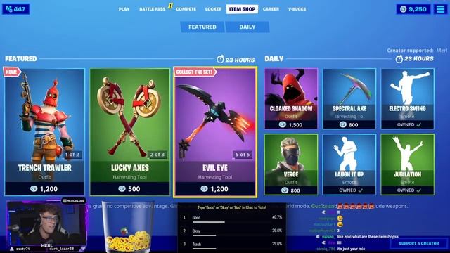 *NEW* TRENCH CRAWLER SKIN SET! Viewers React To Fortnite Item Shop [June 18th, 2020] смотреть онлайн