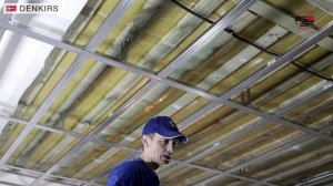 Трек скрытого монтажа в гипсокартон DENKIRS. Обзор, вариант монтажа.