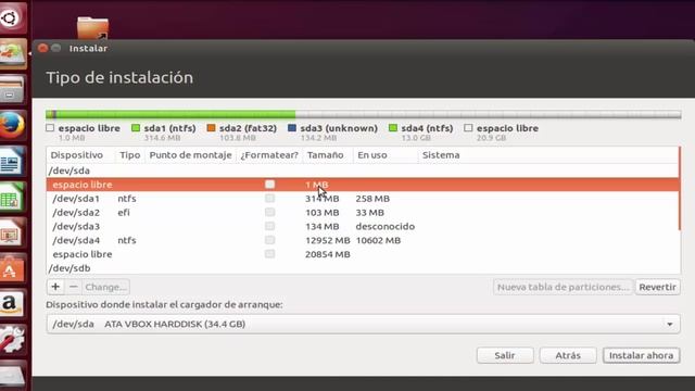 Tutorial: Instala Ubuntu junto a Windows 8/8.1/10 (Modo UEFI) desde 0% смотреть онлайн