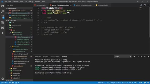 Your complete guide in Angular 7+ in Arabic - 12. Property binding смотреть онлайн