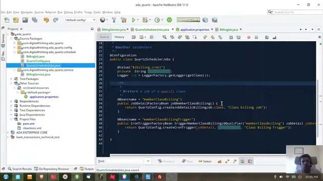 Tareas programadas java scheduler spring boot quartz 2 parte смотреть онлайн