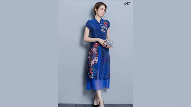 Одежда с AliExpress Шифоновое платье с короткими рукавами свободного кроя большие размеры 4XL смотреть онлайн