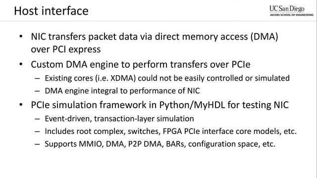 Corundum: An Open-Source 100-Gbps NIC [FCCM 2020] смотреть онлайн