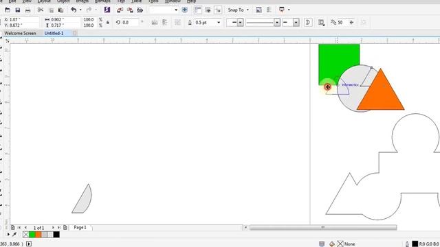 CorelDRAW | Shaping Tools смотреть онлайн