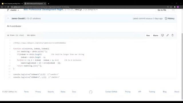Spring 2021 Workshop #1: Time Complexity and Big O Notation смотреть онлайн
