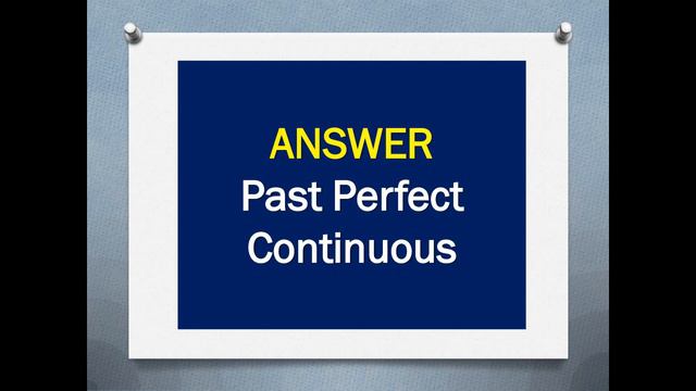 THE GRAMMAR QUIZ III Tenses смотреть онлайн
