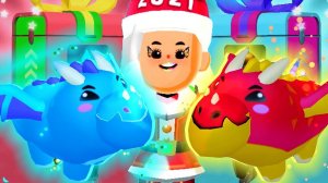 PK XD  ОГНЕННЫЙ И  ЛЕДЯНОЙ ДРАКОН  ОБНОВЛЕНИЕ РОЖДЕСТВО 2022 !!!