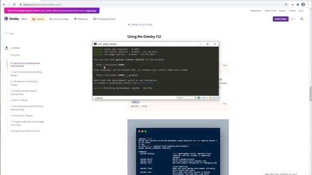 Gatsby JS #01. Установка командной строки Gatsby CLI и стартера. смотреть онлайн