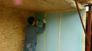 Строим курятник. Теплый зимник для кур из ОСБ. часть 3