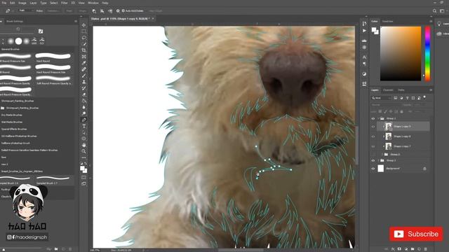 Vector Tracing Pet (Photoshop) смотреть онлайн
