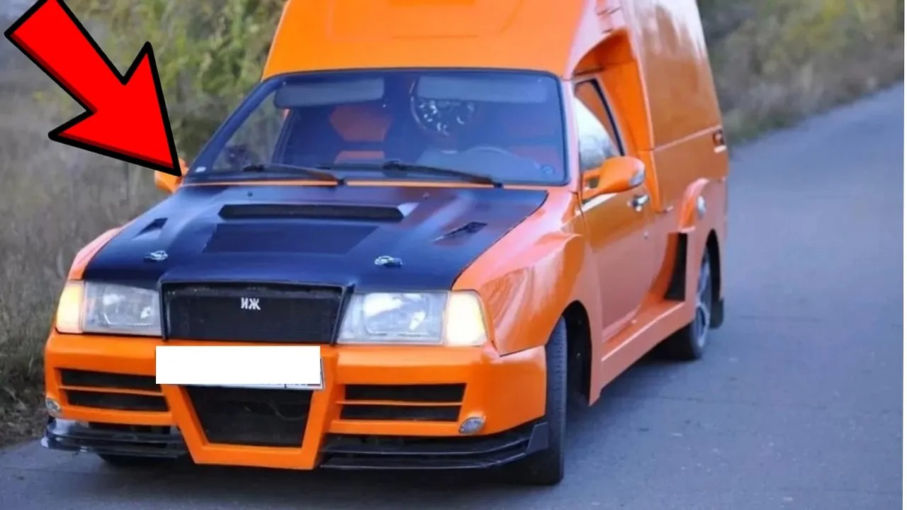 Необычные модификации и тюнинг автомобилей ИЖ. смотреть онлайн
