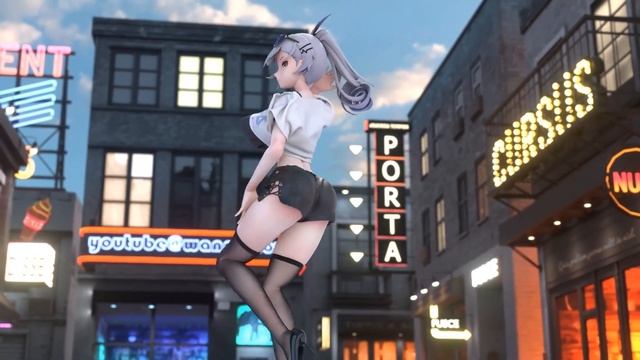 【Honkai StarRail MMD/Blender】Silver Wolf - Queencard【98】【银狼】