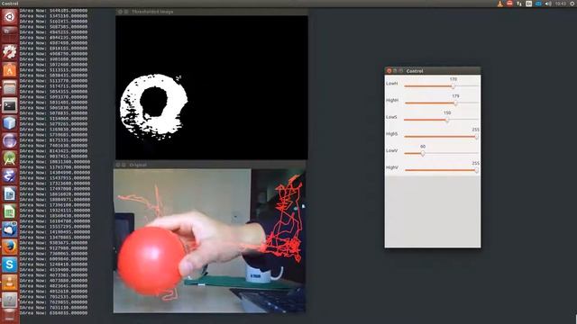 OpenCV ball detection смотреть онлайн