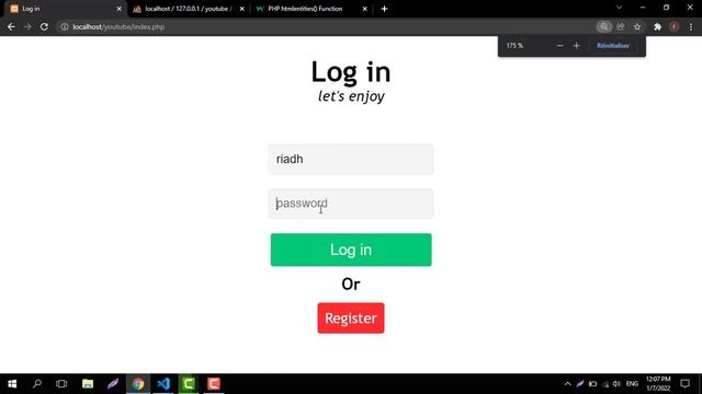 5 - create database login and register php | انشاء قاعدة بيانات موقع فتح حساب و تسجيل دخول смотреть онлайн