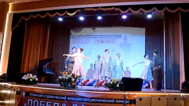 Студия бального танца ТА КФУ Катюша 'ПОБЕДА ЗА НАМИ' 2017 смотреть онлайн