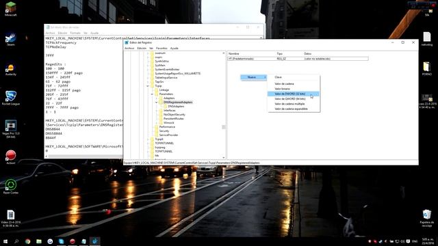 Cómo Mejorar El Ping Regedit & DNS Minecraft смотреть онлайн
