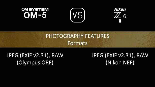 OM SYSTEM OM-5 vs. Nikon Z6 II: A Comparison of Specifications смотреть онлайн