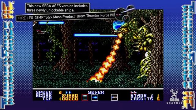 SEGA AGES Collection - Thunder Force AC [arcade] смотреть онлайн