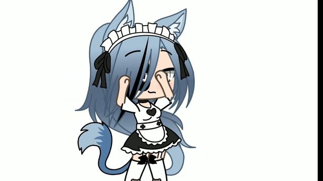 суть тренда надеть костюм горничной meme Gacha Life ? смотреть онлайн
