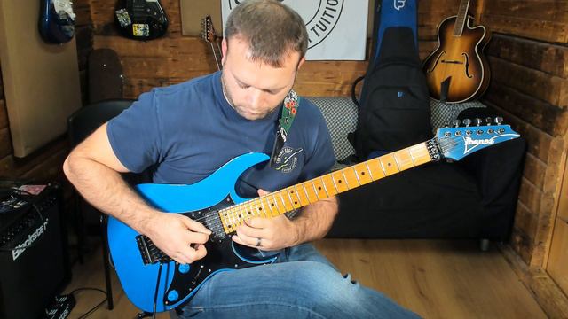 Joe Satriani - The Crush Of Love - Cover - Ibanez RG 550 смотреть онлайн