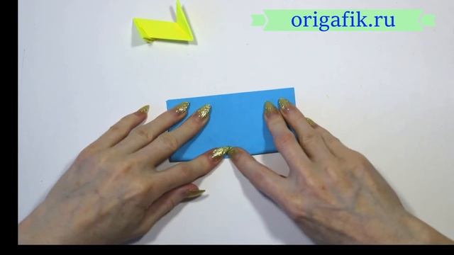 Сюрикен простой оригами - японское оружие из бумаги (вариант 2) смотреть онлайн