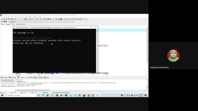 Displaying the average with correct decimal values | C++ Programming смотреть онлайн