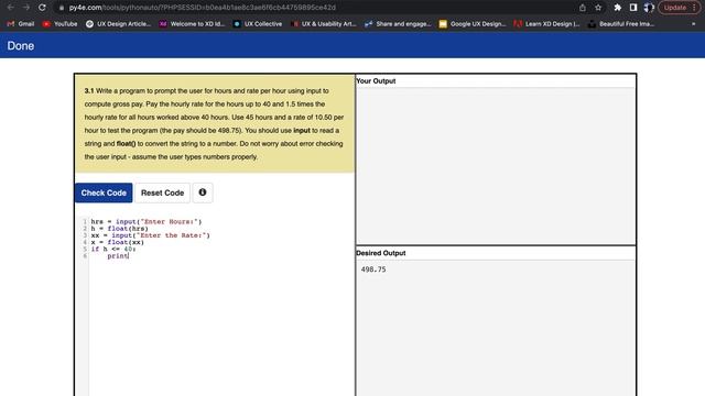 Coursera: Python For Everybody Assignment 3.1 program solution | Assignment 3.1 Python For Everybod смотреть онлайн