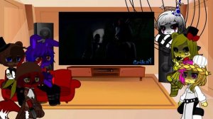 FNaF 1 + Puppet react to "Nothing Remains"