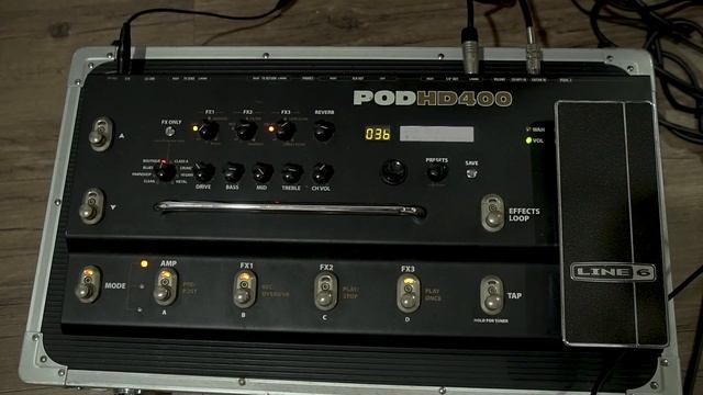 Line 6 POD HD400 Demo