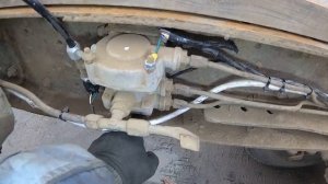 Зашипел двухпроводный кран управления тормозами прицепа