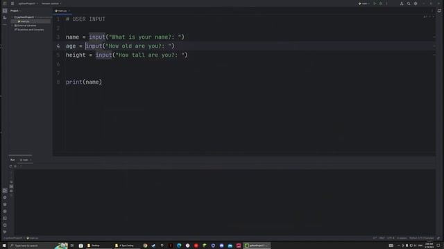 User Input in Python! ? смотреть онлайн