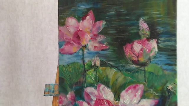 Картина «Цветение лотосов» смотреть онлайн