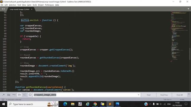 How To Crop Image In Round Shape By Using Cropper.js | Crop Image In Circle JavaScript | Shinerweb