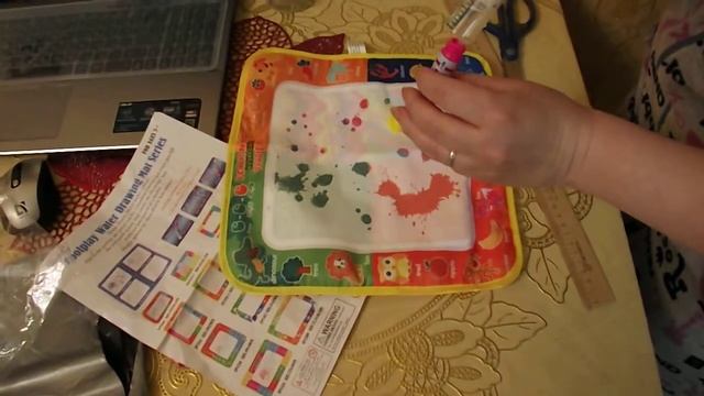 Aliexpress 2017#22 Распаковка посылок ✔ Игрушка для детей ✔Коврик для рисования водой смотреть онлайн