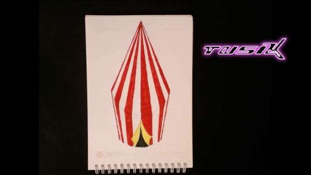 Легкие 3D рисунки (шатер) смотреть онлайн