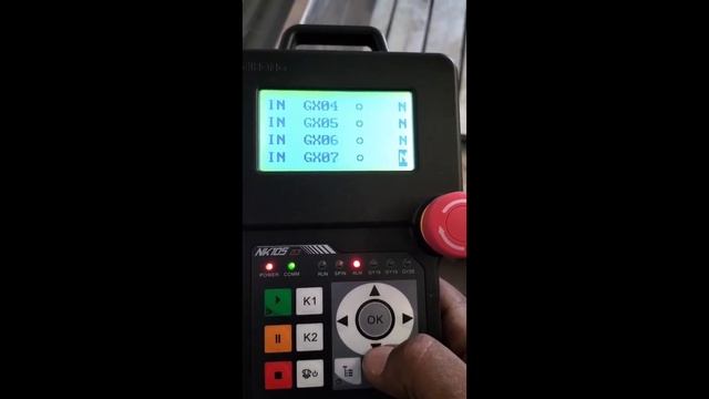 How to set Estop in NK105 G3 controller смотреть онлайн