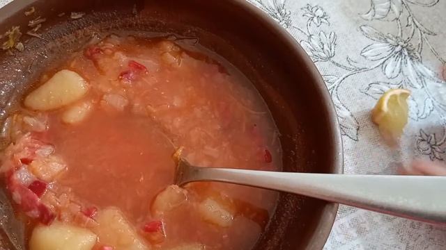 Как востановить вкус борща очень просто.