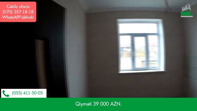 Cəmi 39 000 AZN yeni təmirli 3 otaqlı həyət evi (055) 411-50-05, (050) 711-50-05, (077) 711-50-05 смотреть онлайн