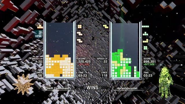 [Tetris Effect: Connected] Score Attack, first personal LV30 (19-12-2020, PC) смотреть онлайн