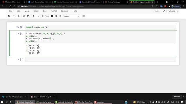 #24 - Sort, Searching and Counting Part 1| Arithmetic & Statistical Function in Data Science | 2022 смотреть онлайн