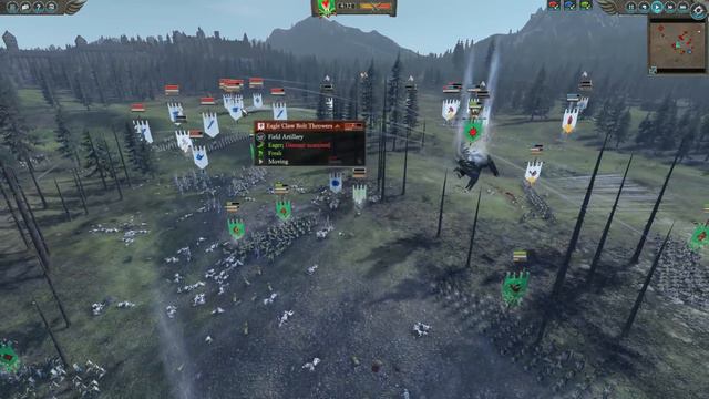 HIGH ELF CIVIL WAR - Total War Warhammer 2 - 2v2 Battle смотреть онлайн