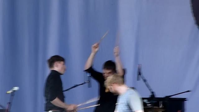 Franz Ferdinand - Outsiders (drum solo) - Afisha Picnic Festival - 21.07.12 смотреть онлайн