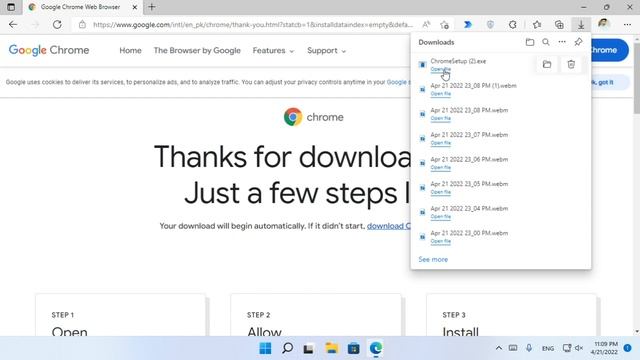 How to Download & Install Google Chrome on Windows 11 смотреть онлайн